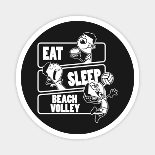 Eat Sleep Beach Volley - Volleyball Player Gift print Magnet